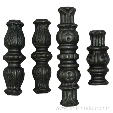 Ornamental cast iron stud collar